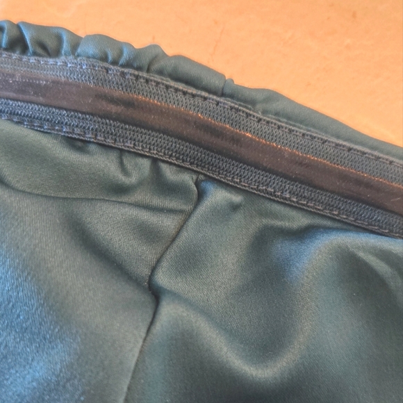 TORRID Teal Satin Peplum Bustier Sleeveless Top Size 4X - Picture 12 of 12